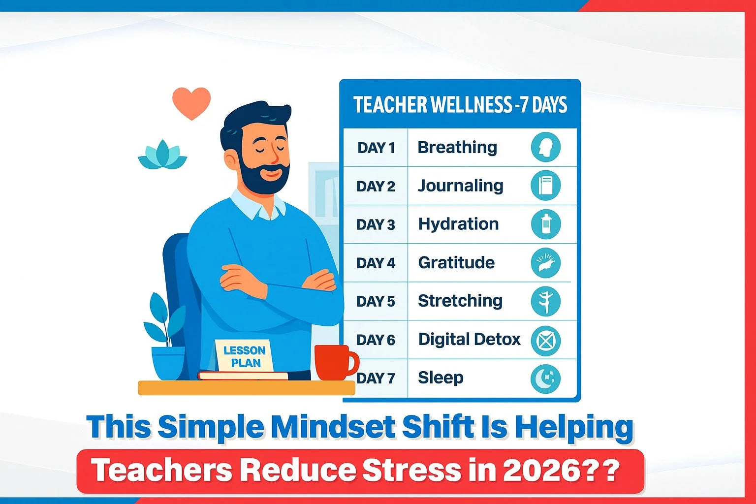 What Happened When You Tried a 7-Day Teacher Wellness Challenge?