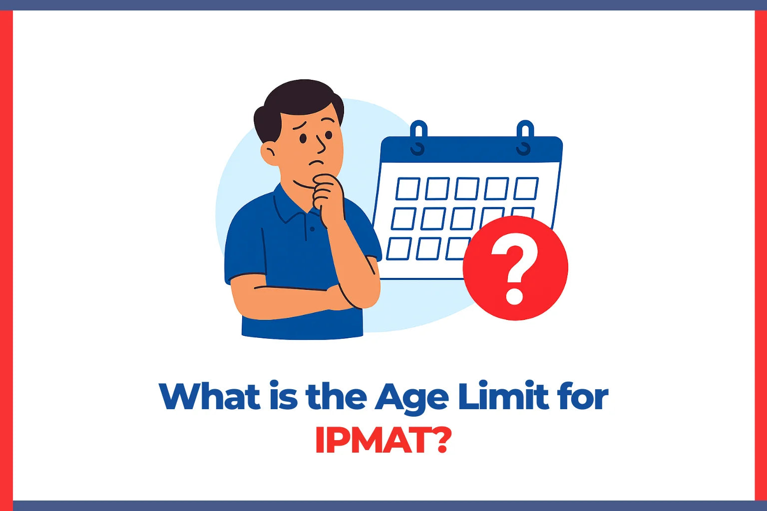 What is the age limit for IPMAT?