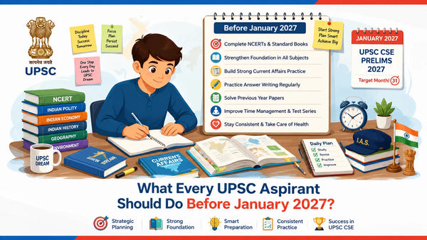 What Every UPSC Aspirant Should Do Before January 2027?