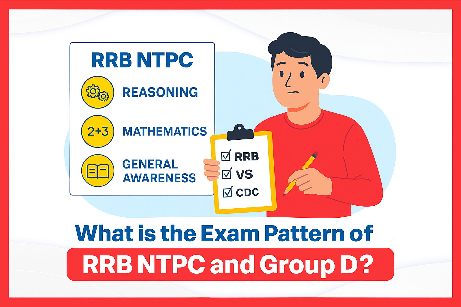 What is the Exam Pattern of RRB NTPC and Group D?