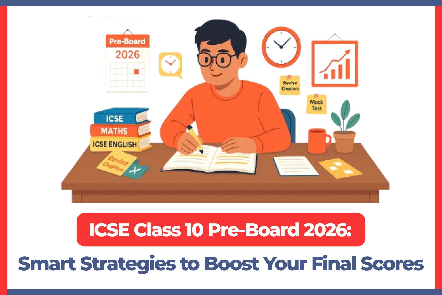 ICSE Class 10 Pre-Board 2026: Smart Strategies to Boost Your Final Scores