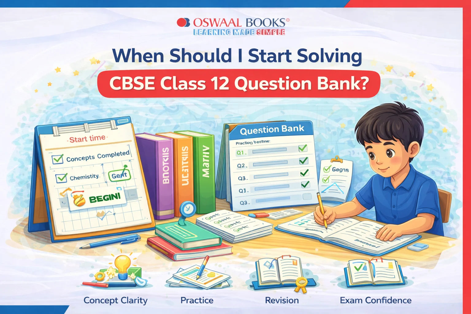 When Should I Start Solving CBSE Class 12 Question Bank? 