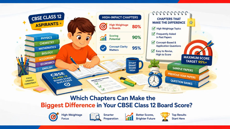 Which Chapters Can Make the Biggest Difference in Your CBSE Class 12 Board Score?