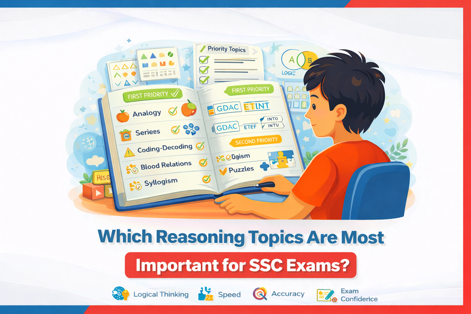 Which Reasoning Topics Are Most Important for SSC Exams? 