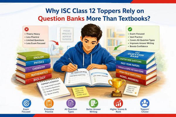 Why ISC Class 12 Toppers Rely on Question Banks More Than Textbooks?