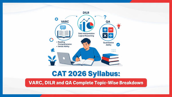 CAT 2026 Syllabus: VARC, DILR and QA Complete Topic-Wise Breakdown