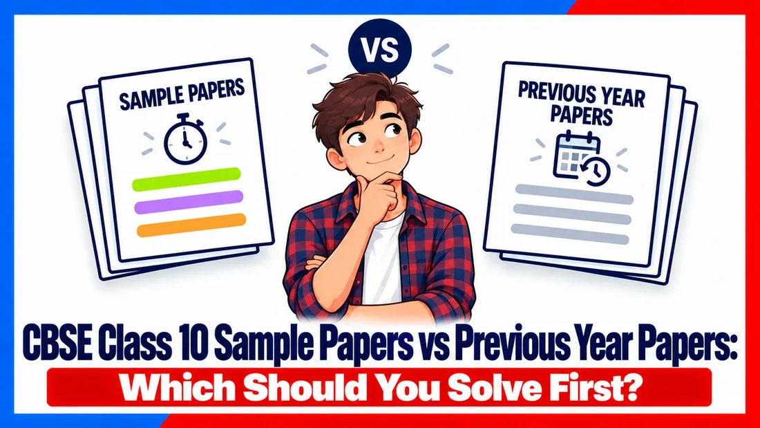 CBSE Class 10 Sample Papers vs Previous Year Papers: Which Should You Solve First?