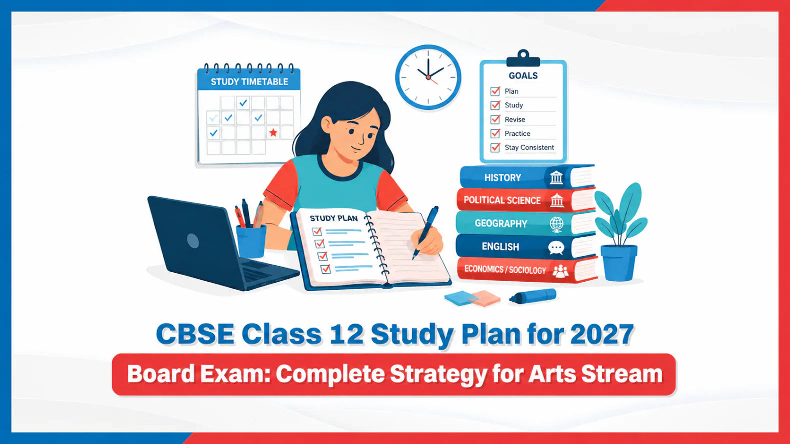 CBSE Class 12 Study Plan for 2027 Board Exam: Complete Strategy for Ar ...
