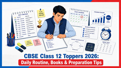 CBSE Class 12 Toppers 2026: Daily Routine, Books & Preparation Tips