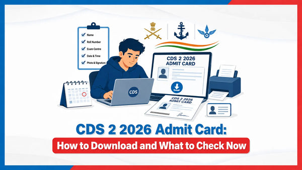 CDS 2 2026 Admit Card: How to Download and What to Check Now