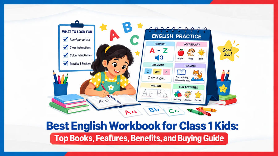 Best English Workbook for Class 1 Kids: Top Books, Features, Benefits, and Buying Guide