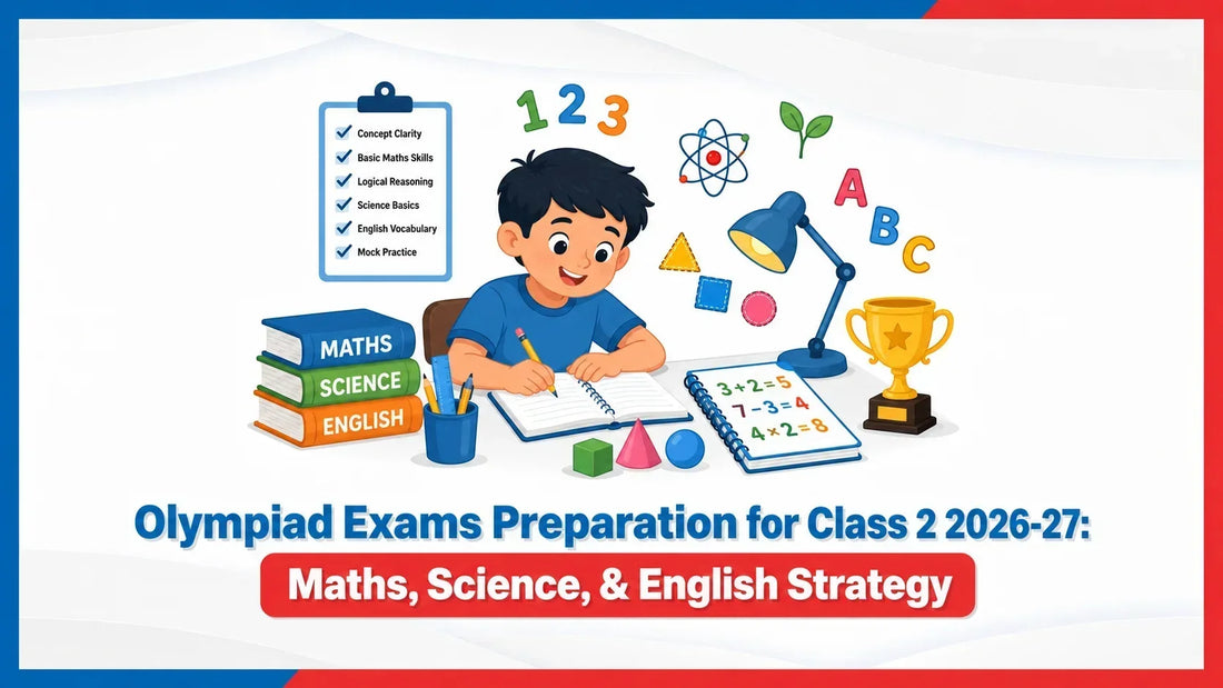 Olympiad Exams Preparation for Class 2 2026-27: Maths, Science, & English Strategy