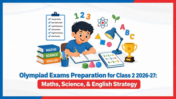 Olympiad Exams Preparation for Class 2 2026-27: Maths, Science, & English Strategy