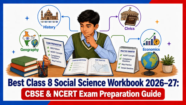 Best Class 8 Social Science Workbook 2026–27: CBSE & NCERT Exam Preparation Guide