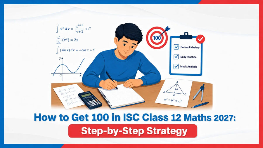 How to Get 100 in ISC Class 12 Maths 2027: Step-by-Step Strategy