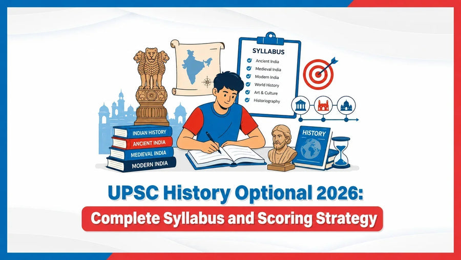 UPSC History Optional 2026: Complete Syllabus and Scoring Strategy