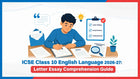 ICSE Class 10 English Language 2026-27: Letter Essay Comprehension Guide