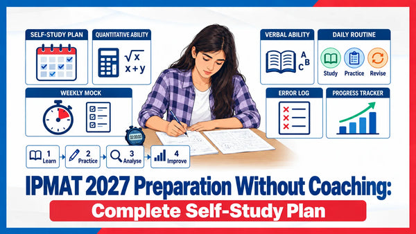 IPMAT 2027 Preparation Without Coaching: Complete Self-Study Plan