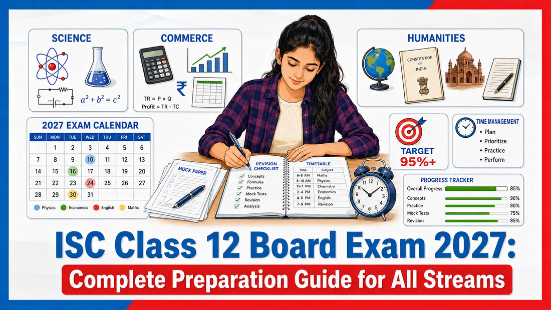 ISC Class 12 Board Exam 2027: Complete Preparation Guide for All Streams