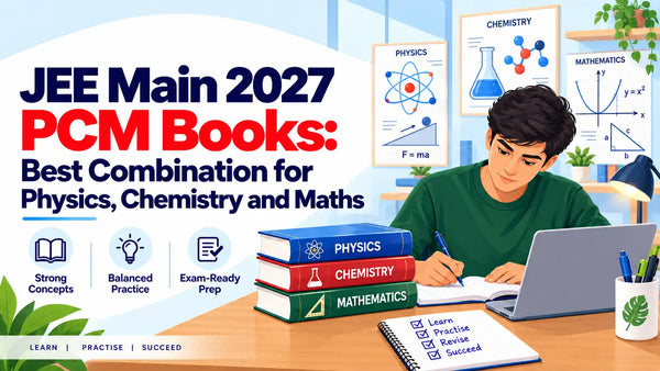 JEE Main 2027 PCM Books: Best Combination for Physics, Chemistry and Maths