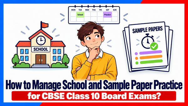 How to Manage School and Sample Paper Practice for CBSE Class 10 Board Exams?