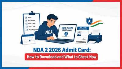 NDA 2 2026 Admit Card: How to Download and What to Check Now