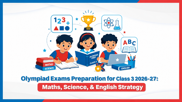 Olympiad Exams Preparation for Class 3 2026-27: Maths, Science, & English Strategy