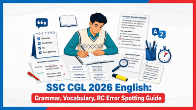SSC CGL 2026 English: Grammar, Vocabulary, RC Error Spotting Guide