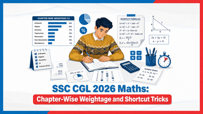 SSC CGL 2026 Maths: Chapter-Wise Weightage and Shortcut Tricks