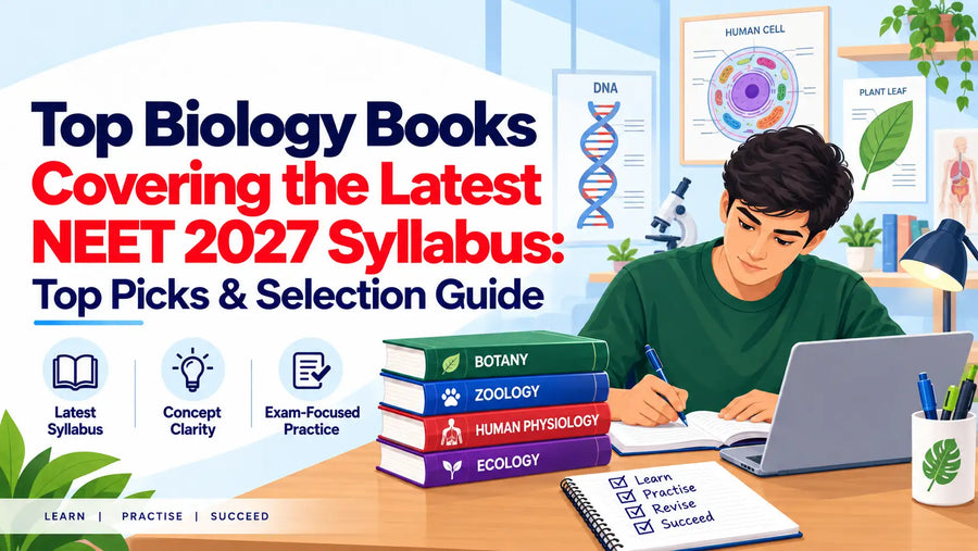 Top Biology Books Covering the Latest NEET 2027 Syllabus: Top Picks & Selection Guide