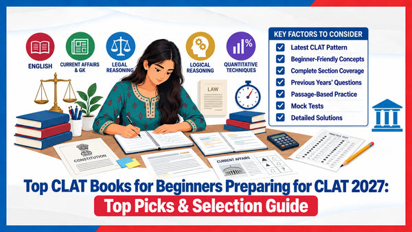 Top CLAT Books for Beginners Preparing for CLAT 2027: Top Picks & Selection Guide