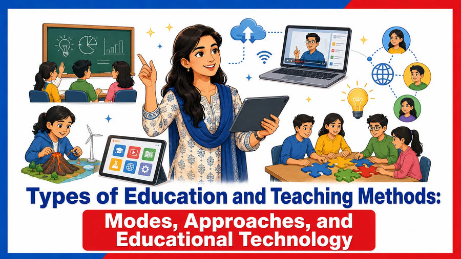 Types of Education and Teaching Methods: Modes, Approaches, and Educational Technology