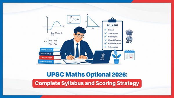 UPSC Maths Optional 2026: Complete Syllabus and Scoring Strategy