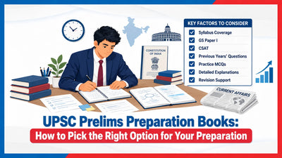 UPSC Prelims Preparation Books: How to Pick the Right Option for Your Preparation