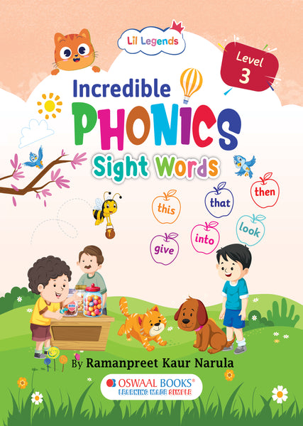 Lil Legends Incredible Phonics Level 3 Sight Words