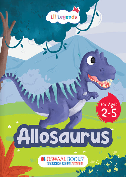 Lil Legends padded books Allosaurus