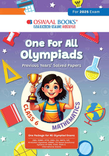 One for All Olympiads Previous Year Solved Papers Class 6 Mathematics For 2025 Exam