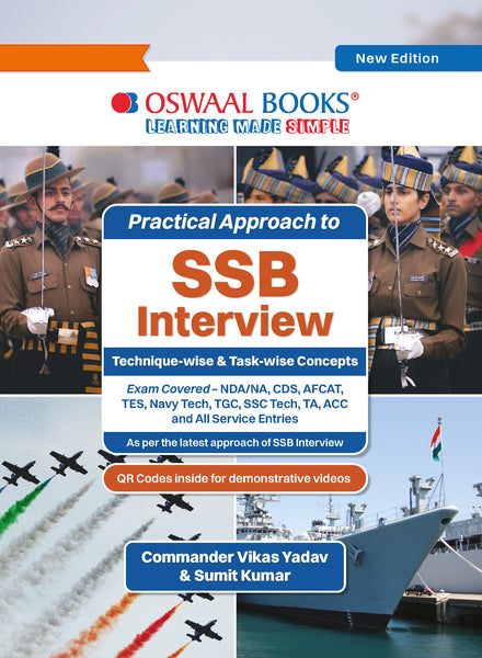 Practical Approach to SSB Interview | Technique-wise & Task-wise Concepts | Exam Covered NDA/NA, CDS, AFCAT, TES, Navy TA, ACC and all Service Entries - by Cdr Vikas Yadav & Sumit Kumar