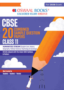 CBSE 20 Combined Sample Question Papers class-11 Humanities stream (English Core, History, Geography, Political Science, Sociology & Psychology)