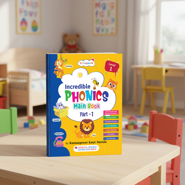 Phonics Level 1 Part 1 – A Fun, Early Reading Workbook for Kids (Ages 3–6) | by Lil Legends