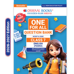 CBSE Class-7 One for All English (Poorvi) For 2026-27 Exam | As Per Latest NCERT & CBSE Syllabus | Chapter-wise Question Bank, Revision Notes, Literature, Grammar & Competency Based Questions