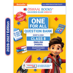 CBSE Class-8 One for All English (Poorvi) For 2026-27 Exam | As Per Latest NCERT & CBSE Syllabus | Chapter-wise Question Bank, Revision Notes, Literature, Grammar & Competency Based Questions