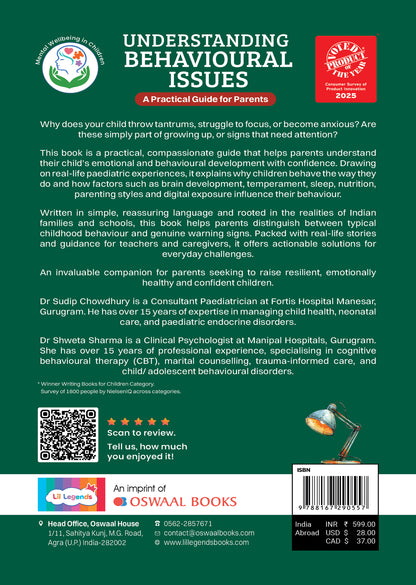 Lil Legends Understanding Behavioural Issues: A Practical Guide for Parents | Positive Parenting Strategies for Managing Challenging Behaviours | Expert Advice & Real-Life Insights