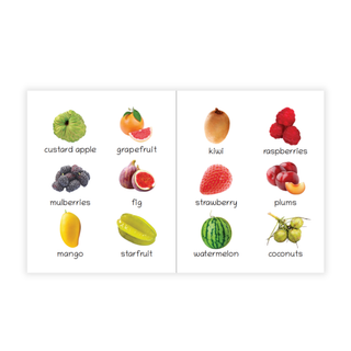 Lil Legends Picture Book for Kids Age 1+ Years - Learn About Fruits | Early Learning Illustrated Book with Colourful Pictures | First Words Book for Toddlers & Preschoolers