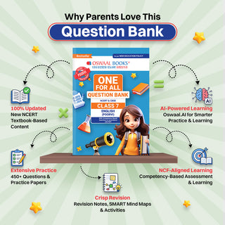 CBSE Class-7 One for All English (Poorvi) For 2026-27 Exam | As Per Latest NCERT & CBSE Syllabus | Chapter-wise Question Bank, Revision Notes, Literature, Grammar & Competency Based Questions