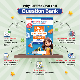 CBSE Class-7 One for All Science (Curiosity) For 2026-27 Exam | As Per Latest NCERT & CBSE Syllabus | Chapter-wise Question Bank, Revision Notes, Theory, Diagrams & Competency Based Questions