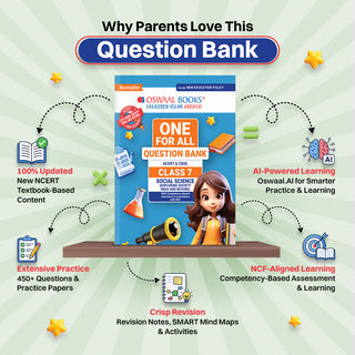 CBSE Class-7 One for All Social Science Part-1 (Exploring Society: India and Beyond) For 2026-27 Exam | As Per Latest NCERT & CBSE Syllabus | Chapter-wise Question Bank, Revision Notes, Theory, Maps & Competency Based Questions