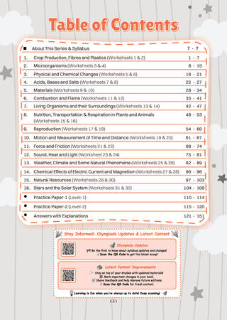 One For All Olympiads Workbook Class 8 Science | Questions for SOF NSO & Other Olympiad Exams 2026 | With Sample Practice Papers & Oswaal.AI