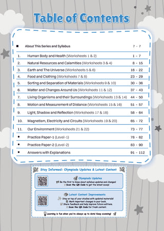 One For All Olympiads Workbook Class 7 Science | Questions for SOF NSO & Other Olympiad Exams 2026 | With Sample Practice Papers & Oswaal.AI