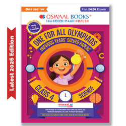 One For All Olympiads Class 4 Science Prep-Guide Book | Chapter-wise Previous Years' Solved Papers | Questions for SOF NSO & Other Olympiad Exams 2026 | With Sample Practice Papers & Oswaal.AI